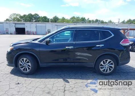 2014 Nissan Rogue Sl z USA, uszkodzony, nr VIN 5N1AT2MV7EC782781